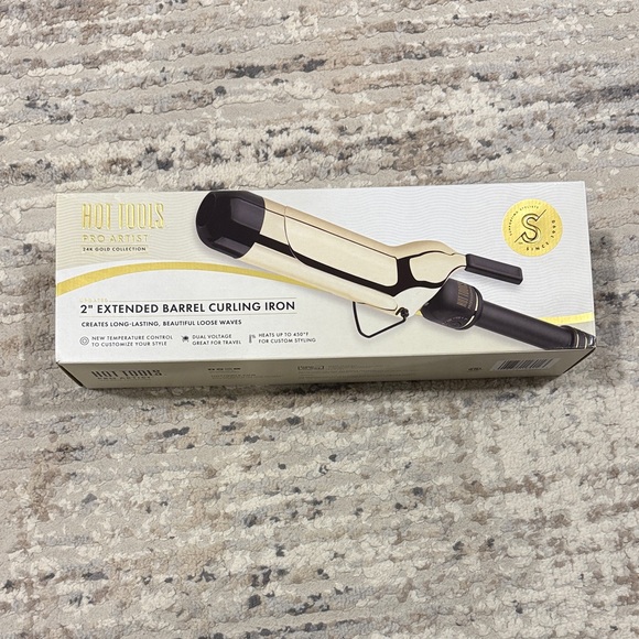 Hot Tools Gold Curling Iron - Picture 1 of 6